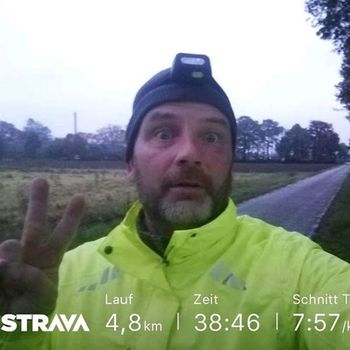 Allerheiligenlauf. Erster Lauf seit langem wieder.