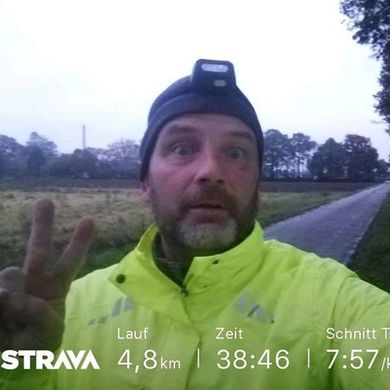 Allerheiligenlauf. Erster Lauf seit langem wieder.