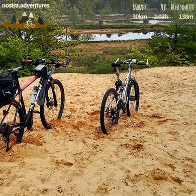Sportlich flotte MTB-Tour zum Witte Berg bei Velden