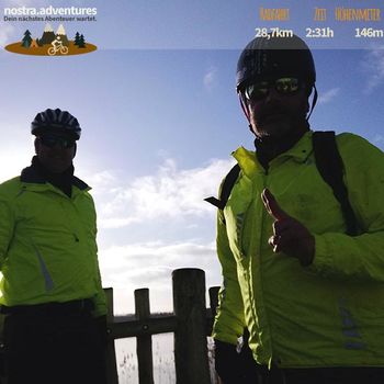Heute große Tour Mountainbiken in Richtung Leukermeer und Reindersmeer