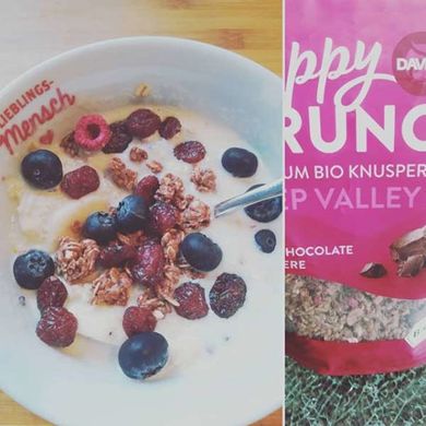 Selfmade Müsli Porridge Kreation