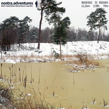 Wandern in Lingsfort im Winter