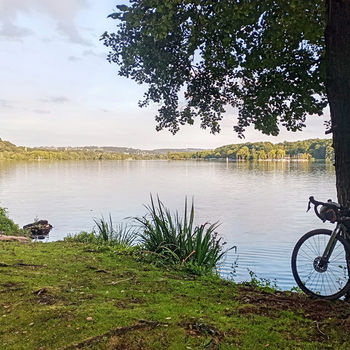 Der Baldeneysee. Ein beliebtes Ausflugsziel im Sommer.