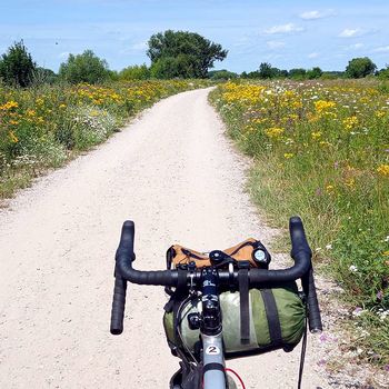 Graveln auf Schotterpisten
